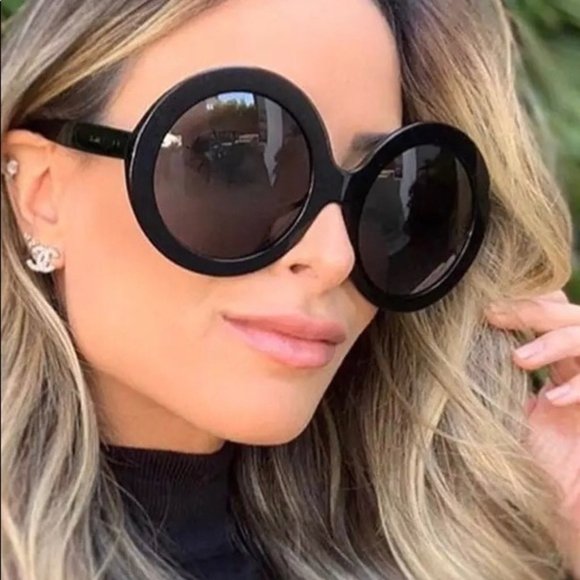 NEW Round oversized sunglasses - Picture 1 of 3